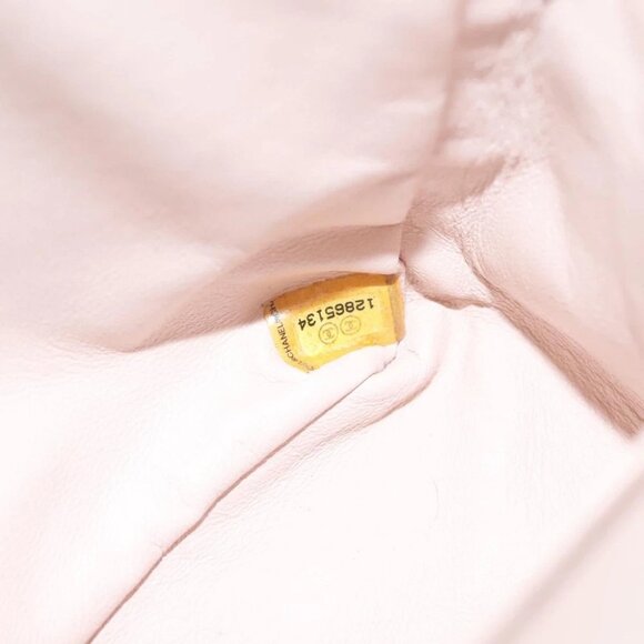 CHANEL Matelasse 2.55 Double Flap Chain Gradient Bag Lamb Skin CC Auth 129232 - Picture 2 of 15